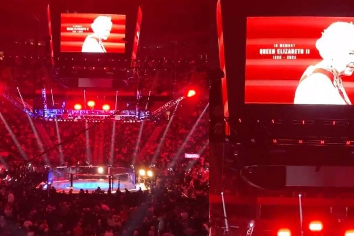 UFC: Aficionados abuchean a la Reina Isabel en minuto de silencio en Las Vegas (VIDEOS)