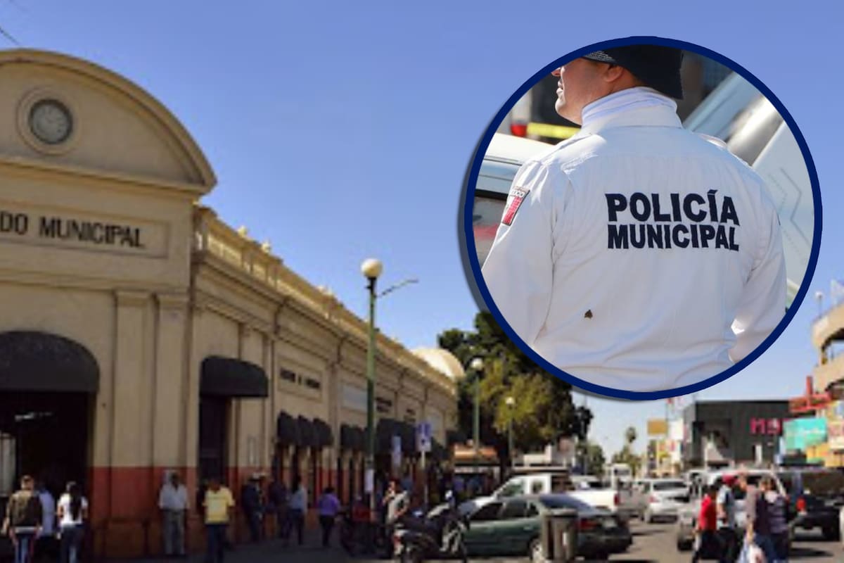 Policía Municipal auxilia a mujer tras caída en el Centro de Hermosillo