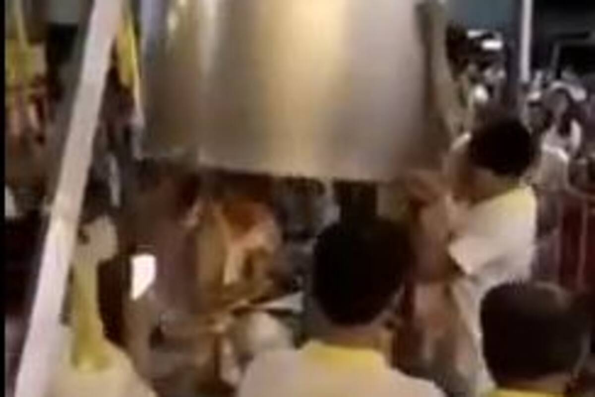 VIDEO: Desconcertantes imágenes de un truco de magia que sale mal en China