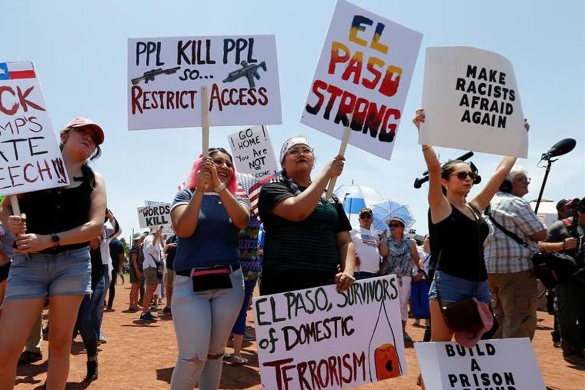 "Trump no es bienvenido en esta comunidad": Protestas en El Paso
