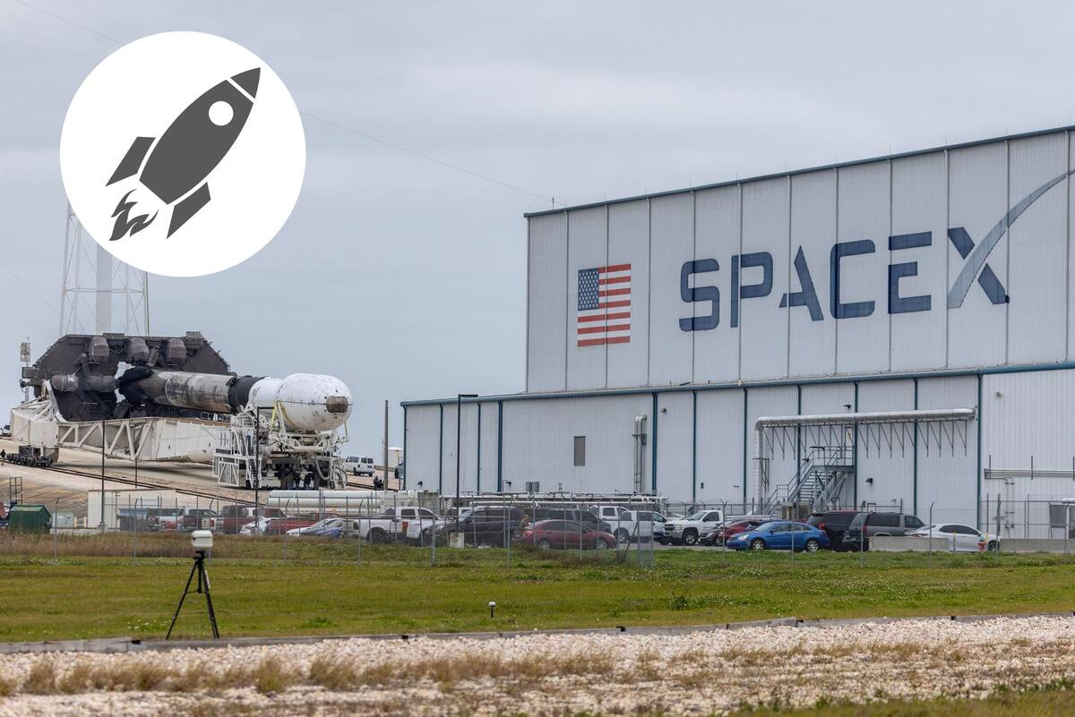 Esta prueba es clave en los planes de SpaceX, ya que el Starship está diseñado para desplegar una nueva generación de satélites Starlink, más grandes y pesados que los actuales, con el objetivo de mejorar su servicio de internet de banda ancha a nivel global. Foto: EFE/Canva