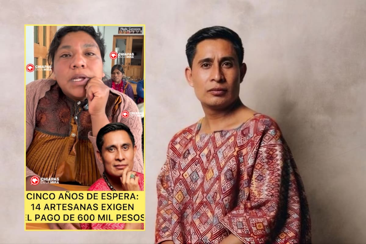 Alberto López Gómez, diseñador de modas mexicano, queda bajo la mira: 14 artesanas exigen el pago de más de medio millón de pesos