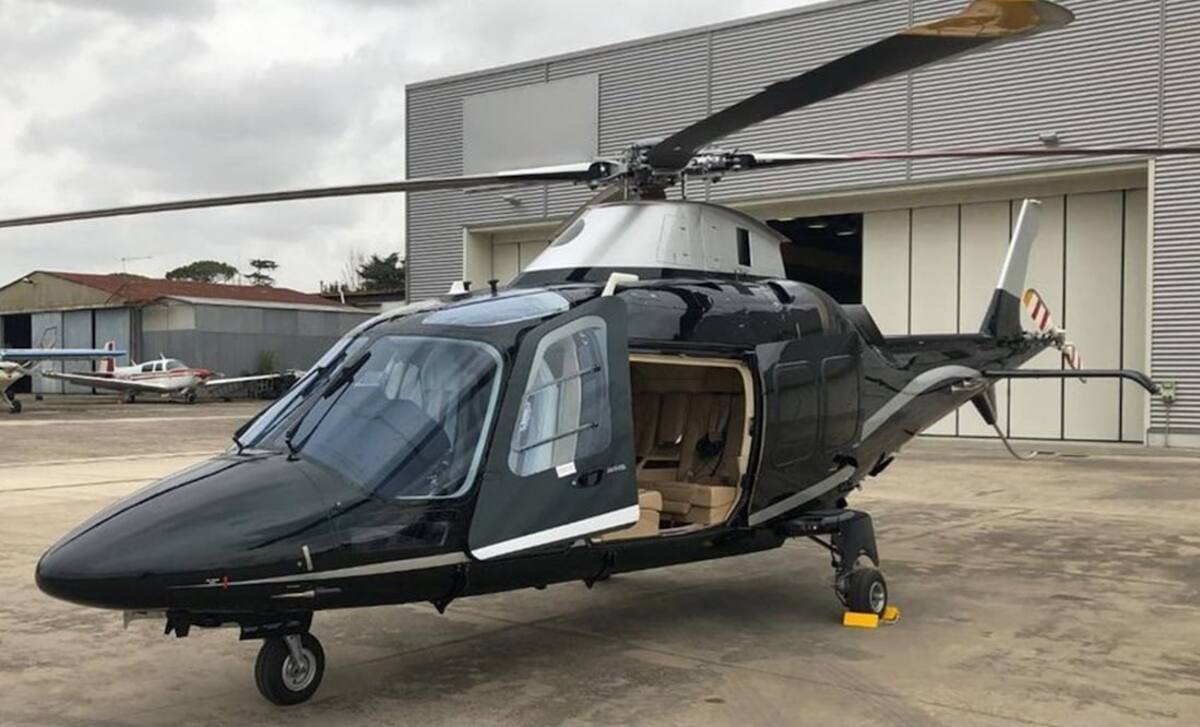 Helicóptero modelo Agusta AW-109SP. | Foto Ilustrativa: aeromanagemen