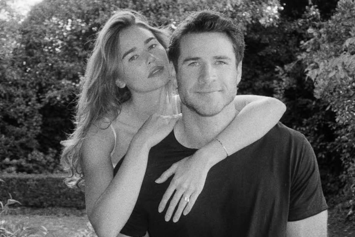 Liam Hemsworth y Gabriella Brooks anuncian su compromiso tras más de tres años de relación