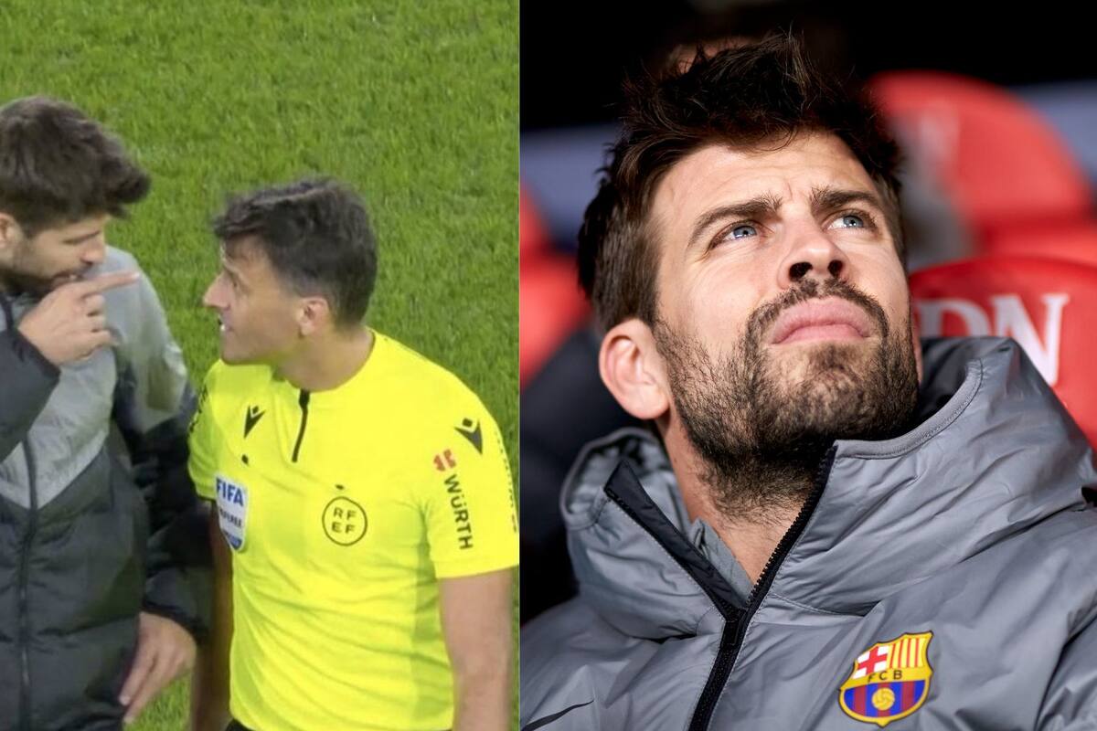 Piqué fue expulsado durante el partido con Osasuna: fue su último partido como jugador profesional