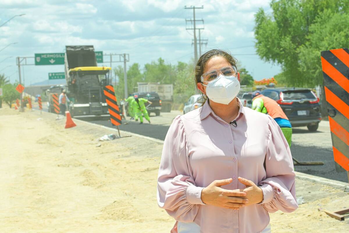 Rehabilitación de calles no se detiene durante pandemia: Célida López