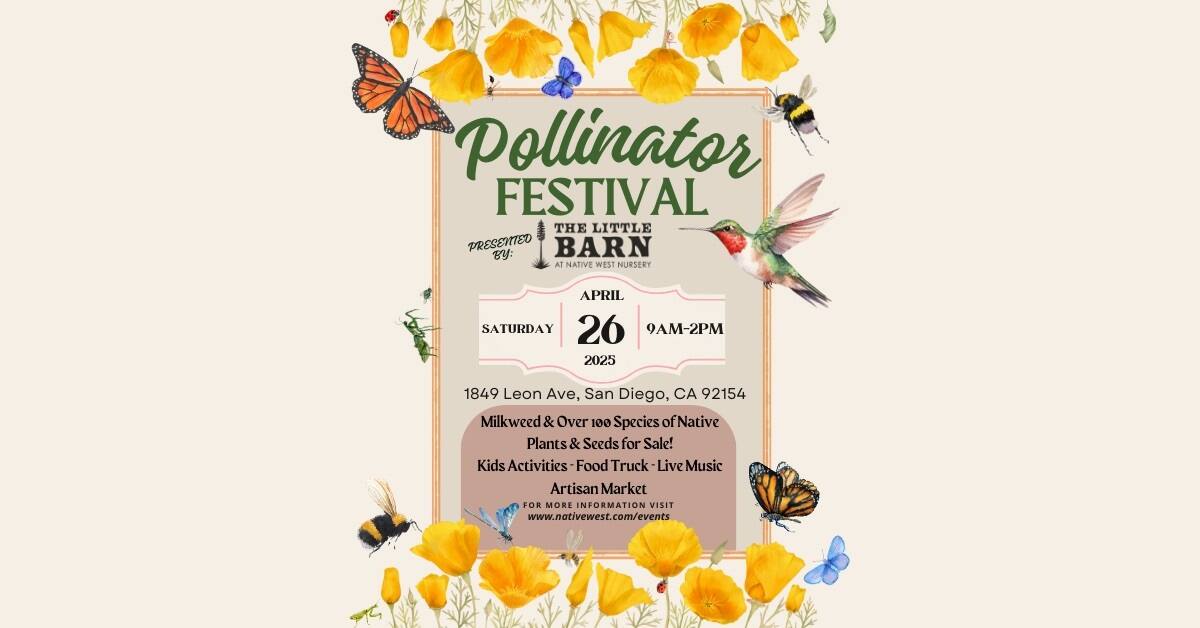 El Festival de Polinizadores de The Little Barn en San Diego.