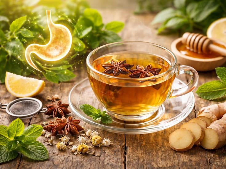 Cómo mejorar la digestión con infusión de anís estrellado