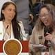 Reportera confunde a Majo Aguilar con Ángela Aguilar en La Mañanera y Claudia Sheinbaum reacciona (VIDEO)