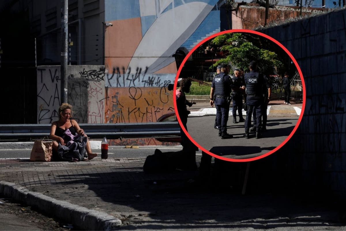 Autoridades de Brasil desmantelan Cracolandia, el mayor mercado de drogas al aire libre en São Paulo