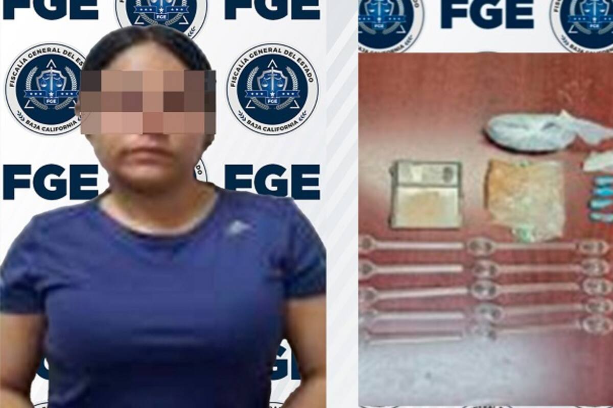 Detienen a mujer en posesión de droga durante cateo en la Venustiano Carranza