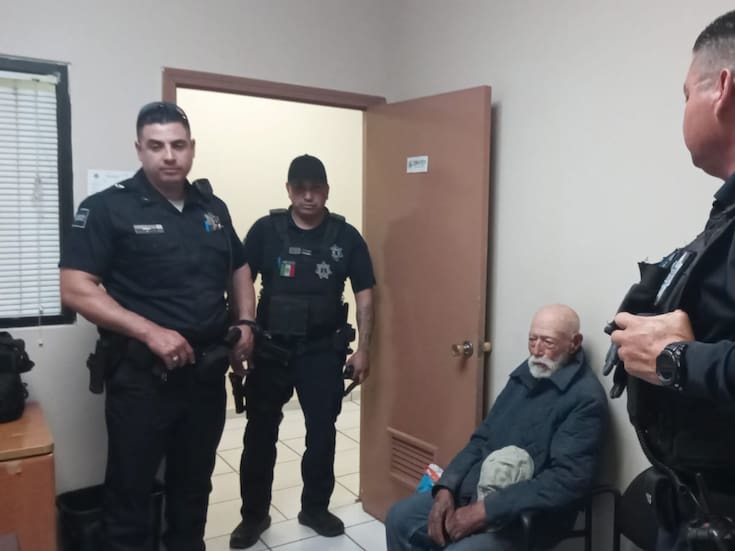 Regresa a casa don Moisés, adulto mayor con reporte de búsqueda en Mexicali