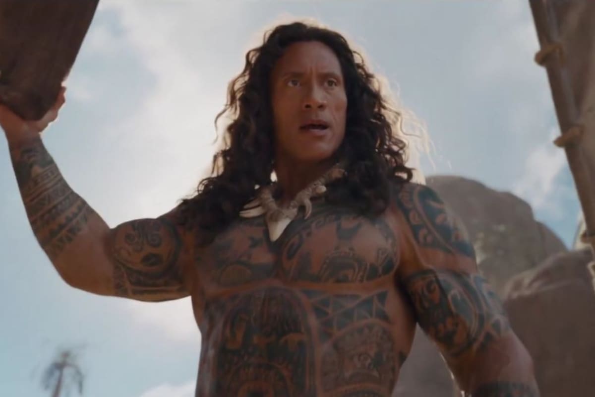 Disney lanza primer tráiler del live-action de Moana y muestra a Dwayne Johnson como Maui