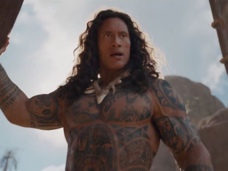 Disney lanza primer tráiler del live-action de Moana y muestra a Dwayne Johnson como Maui