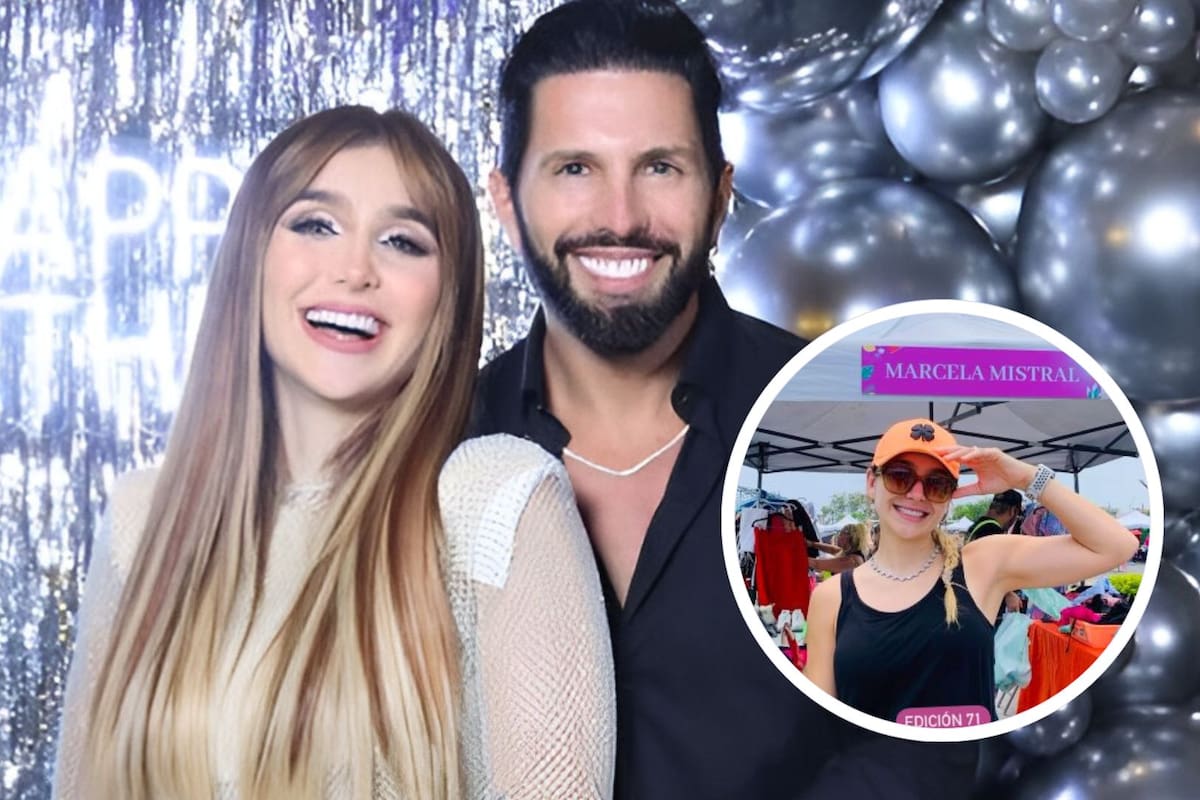 Marcela Mistral sorprende al vender su ropa y zapatos en el tianguis