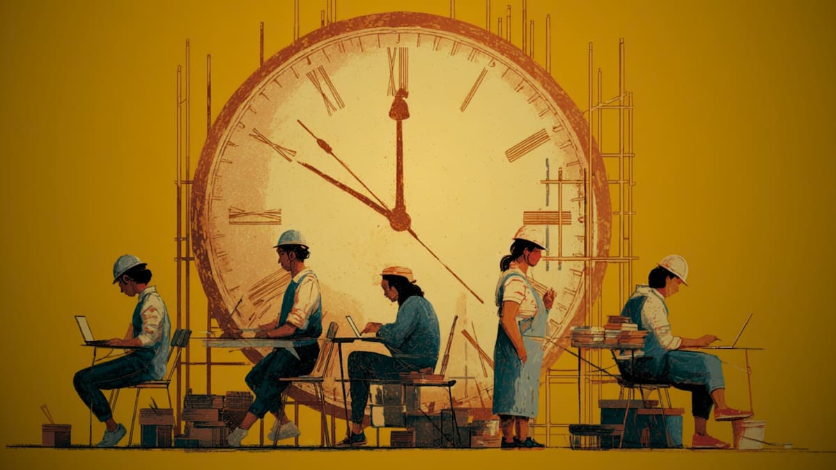 México frente al reto de reducir las horas de trabajo. Foto: Especial