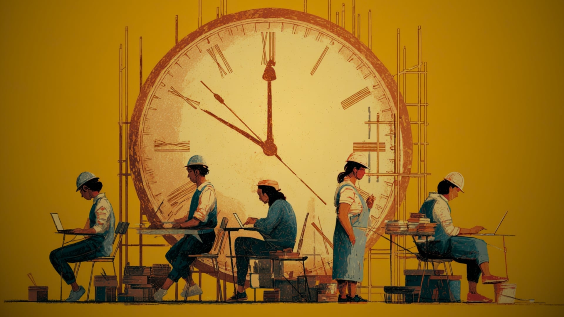 México frente al reto de reducir las horas de trabajo. Foto: Especial
