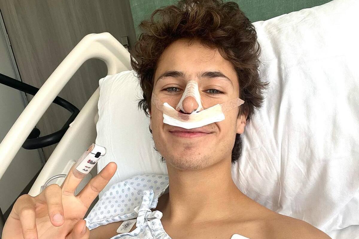 JuanPa Zurita es sometido a una cirugía