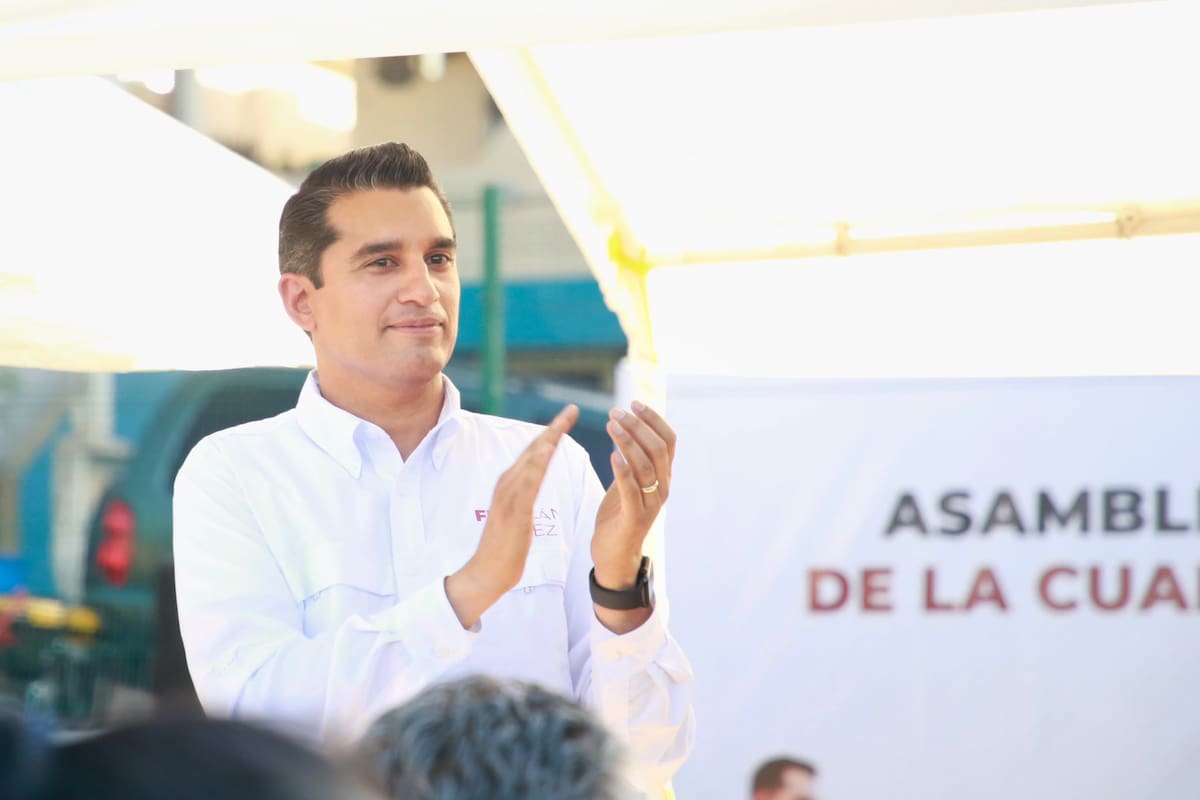 Froylán Gámez inicia recorrido por el Norte de Sonora para escuchar a militantes, comerciantes y empresarios