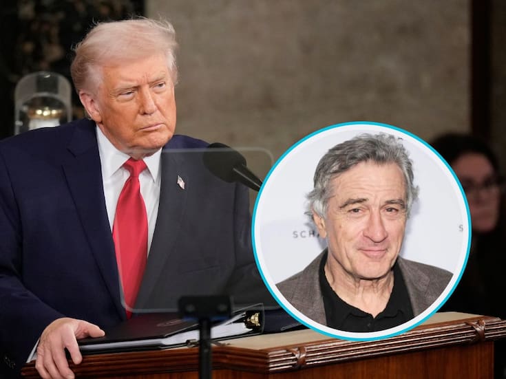 Donald Trump llama “enfermo y demente” a Robert De Niro después de que este lo señalara como “un enemigo del país”