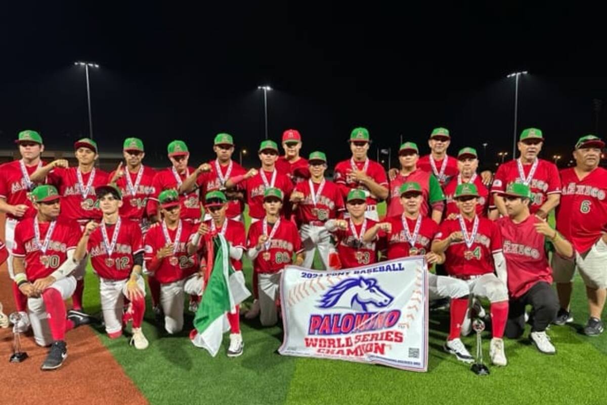 Buhitos Unison, primer campeón mexicano en Serie Mundial Palomino 17-18 años