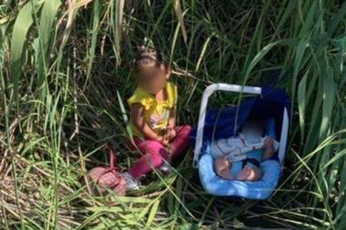 Patrulla Fronteriza rescata a dos niños abandonados en el Río Grande
