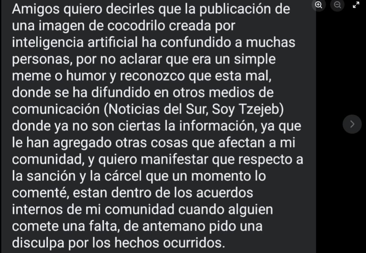 El influencer pidió disculpas en sus redes sociales | Facebook: Benjamin Lopez