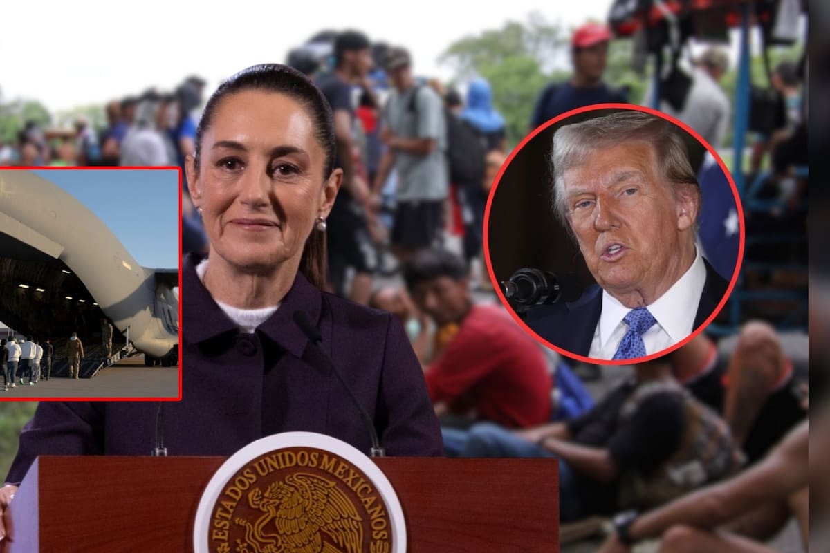 ¿México rechaza avión de deportados por Trump desde EU? Esto reportan NBC y Reuters