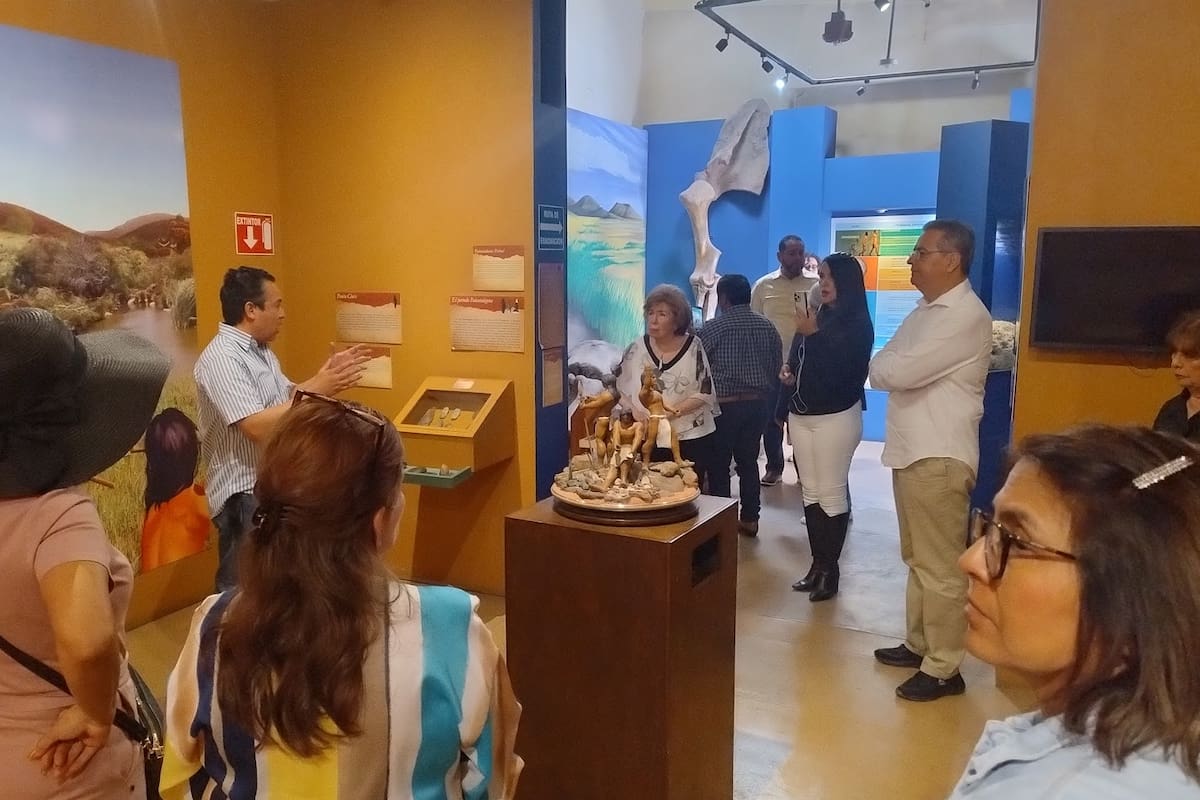 Periodistas del país visitaron en Museo del INAH
