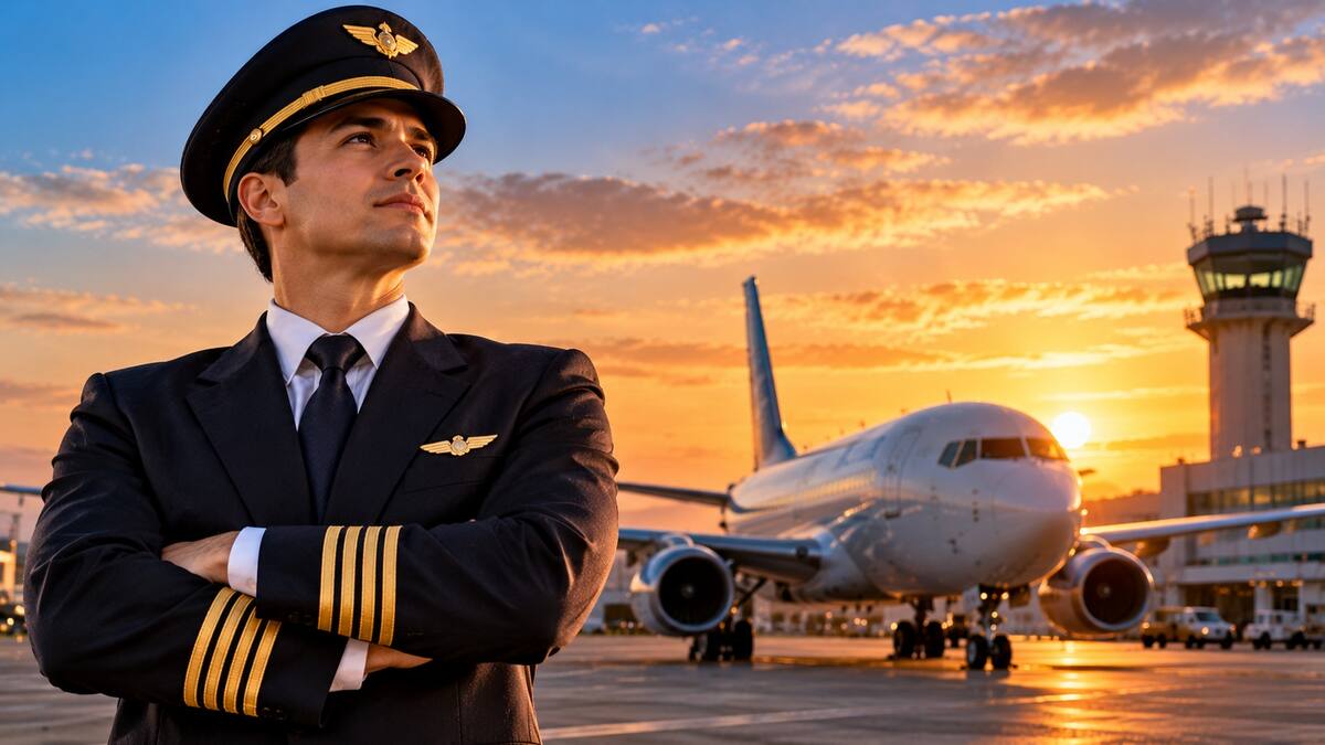 Hoy, 23 de octubre, se conmemora el Día de la Aviación. | Imagen hecha con IA de ChatGPT