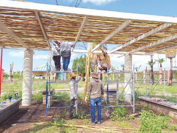 Segunda etapa de La Sauceda incorpora diseño sustentable con palapas de carrizo
