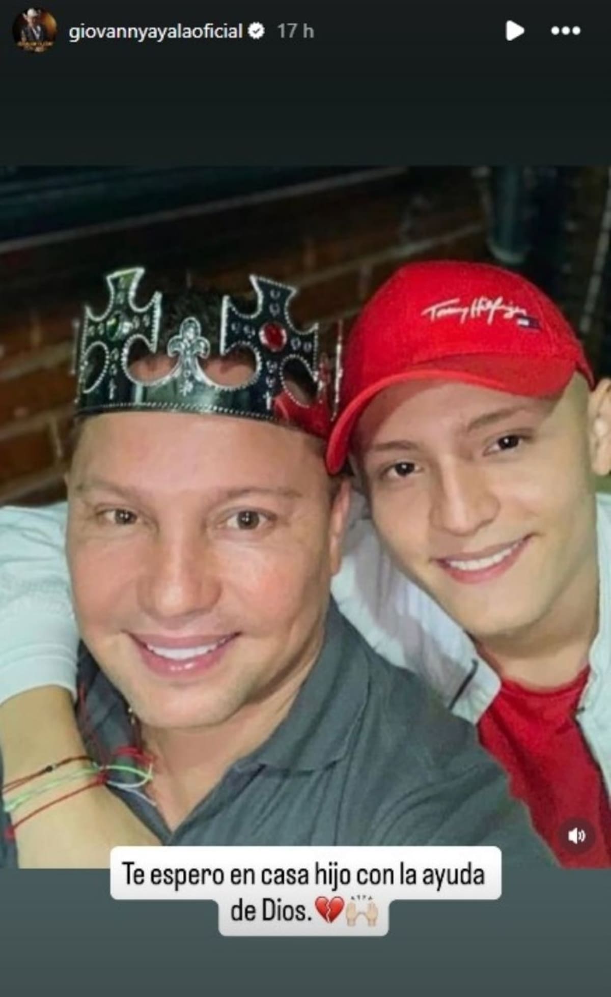 Giovanny Ayala y su hijo. Foto: Heraldo de México