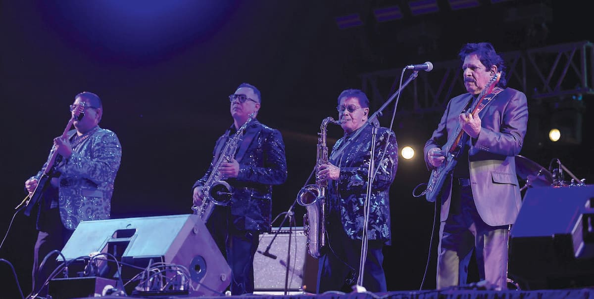 El legendario grupo de rock Los Apson cerró con broche de oro el Festival del Globo. FOTO: ELEAZAR ESCOBAR