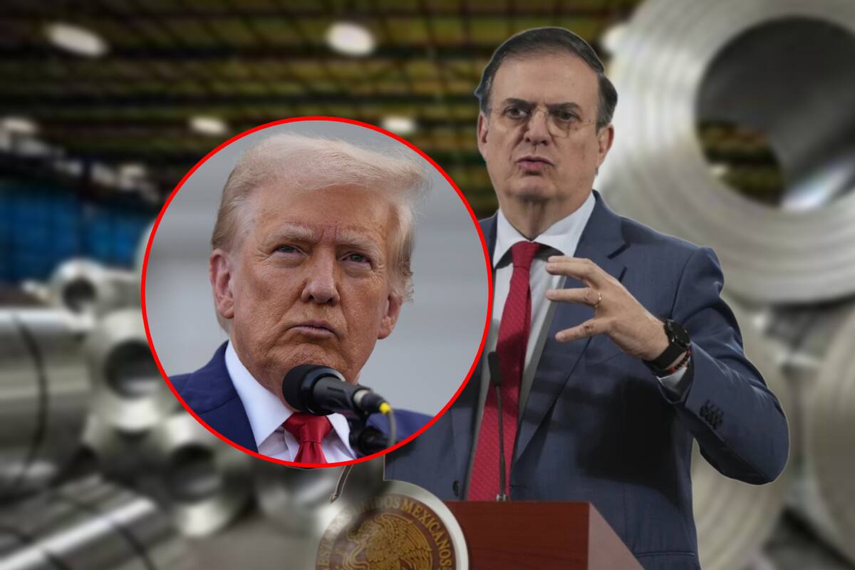 Ebrard responde a los aranceles de Trump al acero: “son injustos e insostenibles”; pedirá que México sea exento