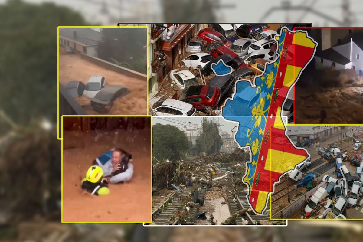 ¿Qué está pasando en Valencia? Más de 60 muertos por inundaciones repentinas (Imágenes devastadoras)