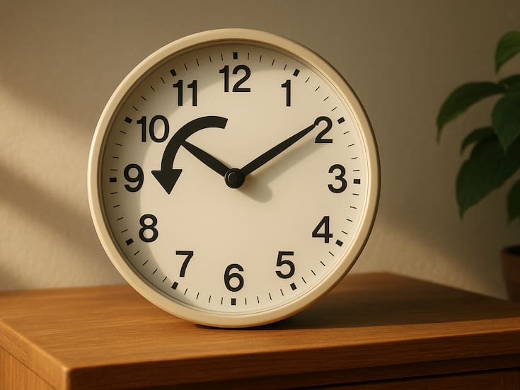 No olvides retrasar una hora el reloj este domingo 2 de noviembre por el horario de invierno