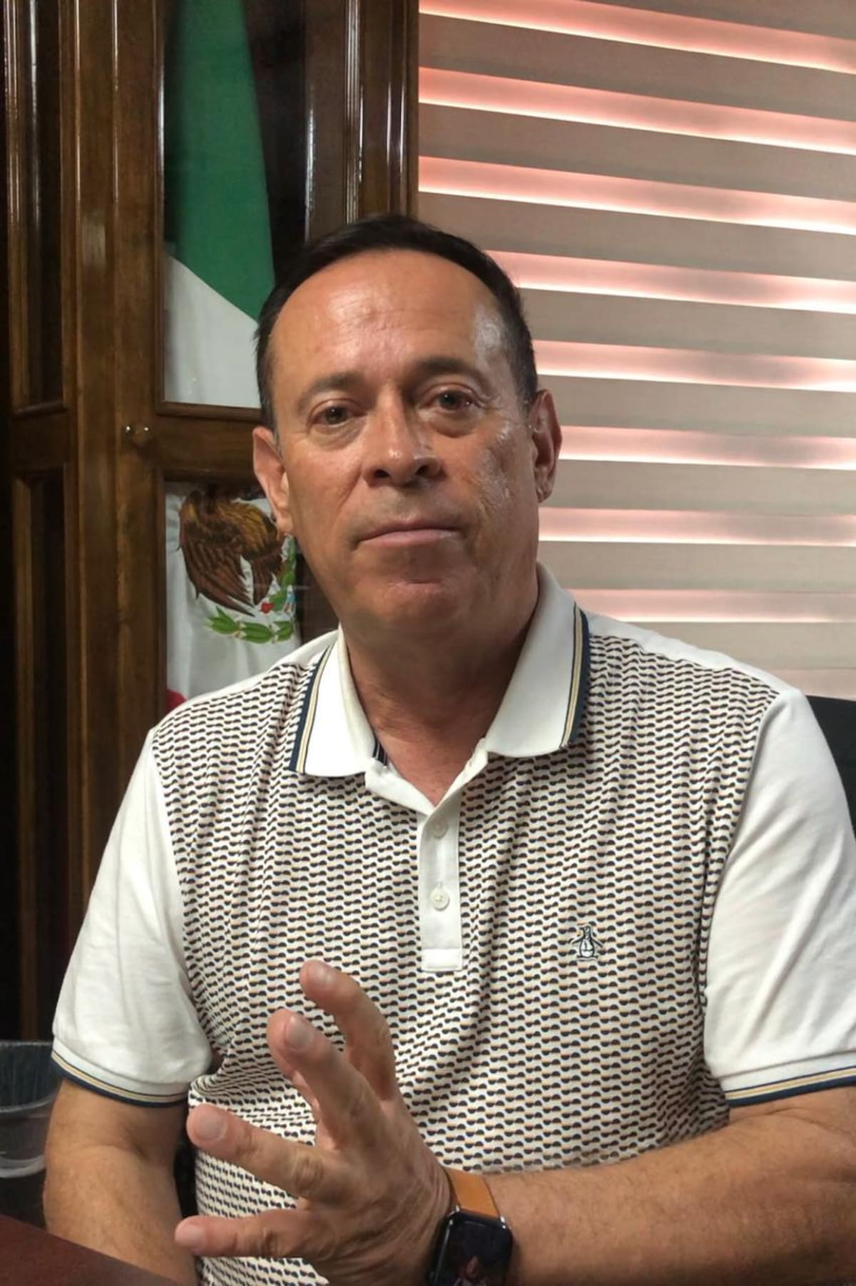 El director del Consejo de Administración del Hotel Rosarito, Hugo Torres Ramírez, Foto: Carmen Gutiérrez