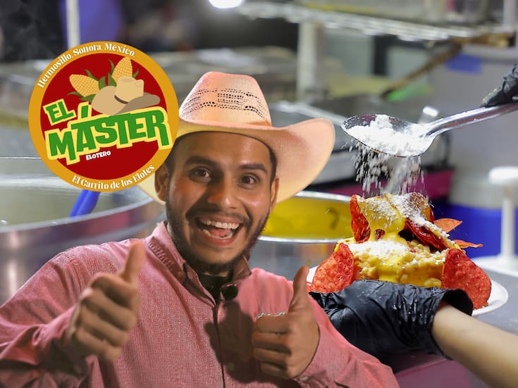 Con botanas “monchosas” y buena vibra en redes sociales, Héctor conquista como el “Máster Elotero”