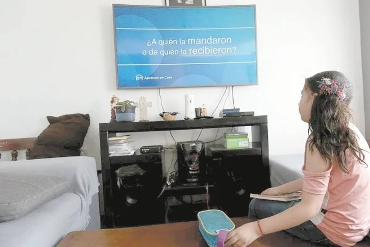 Educan por TV a 627 mil niños en el Estado