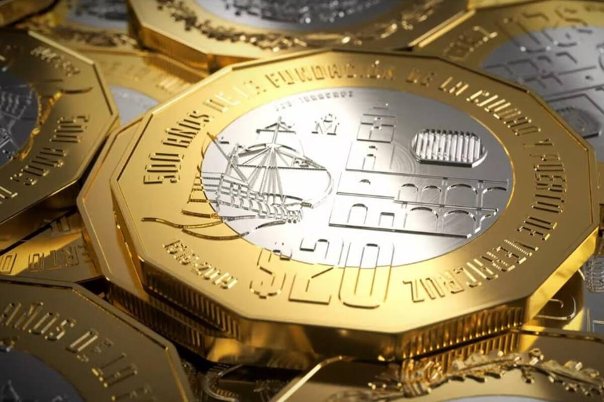 Banco de México presenta su nueva moneda con 12 lados