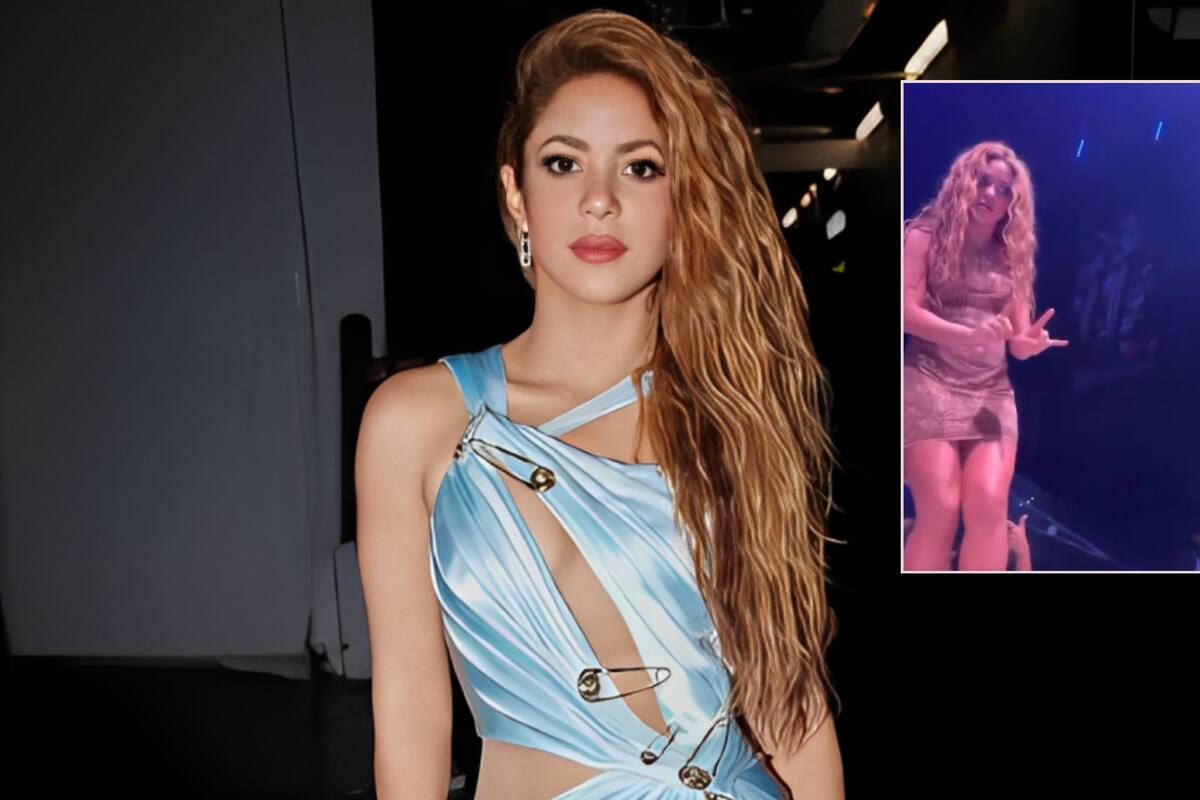 VIDEO: Así reaccionó Shakira tras descubrir que la grababan debajo de su vestido