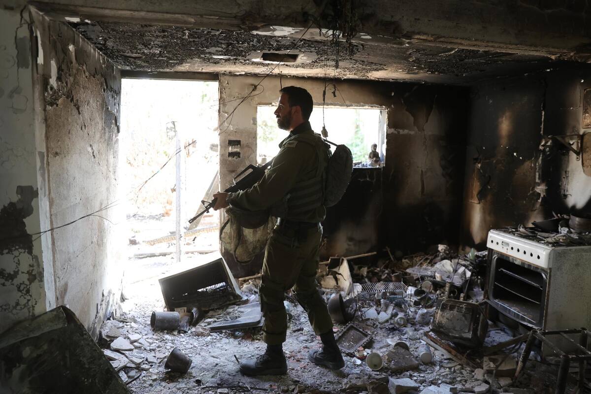 Imagen del 30 de octubre de un soldado israelí. EFE/EPA/ABIR SULTAN