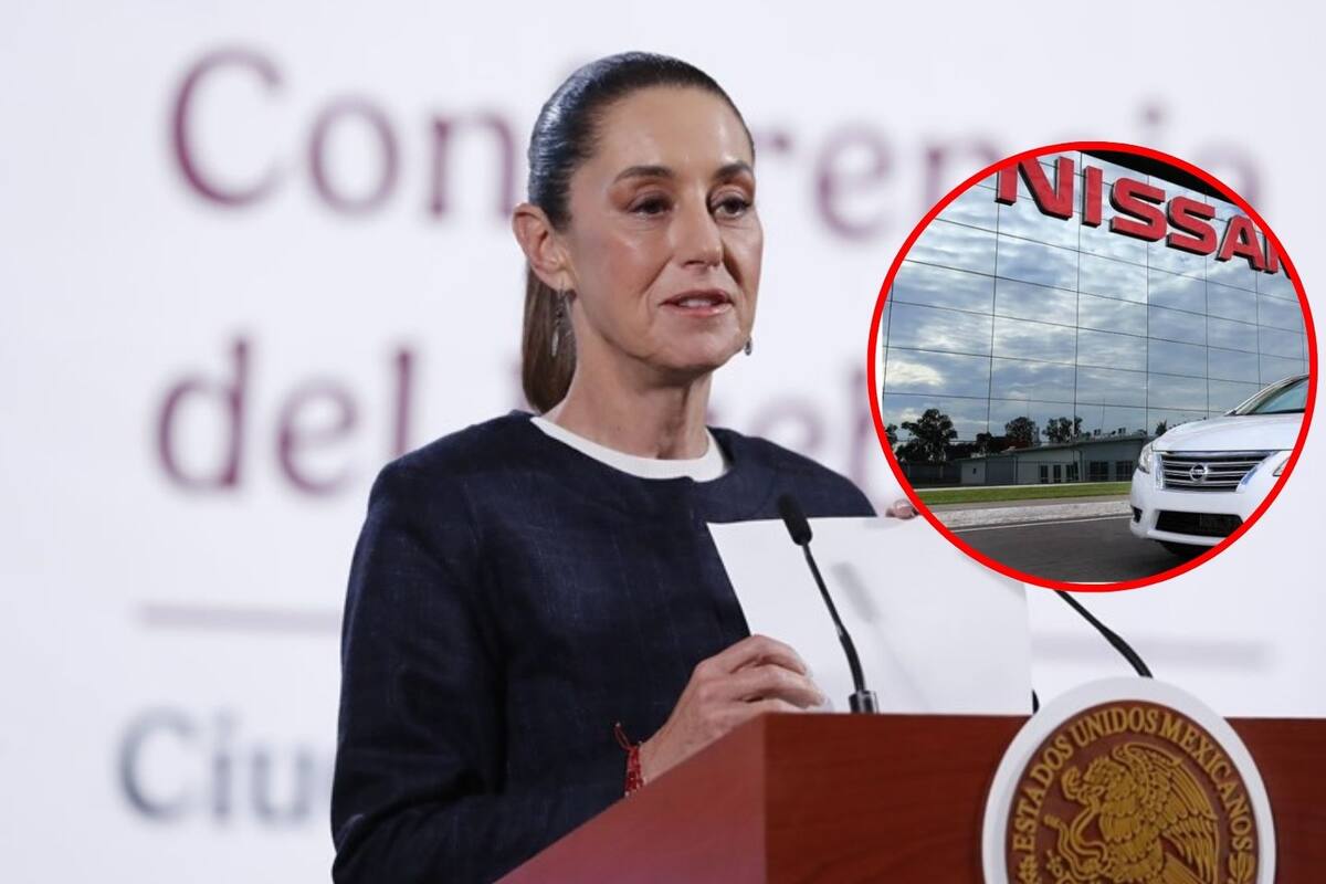 “Si sale de México, perdería su mercado nacional”, responde Sheinbaum a Nissan