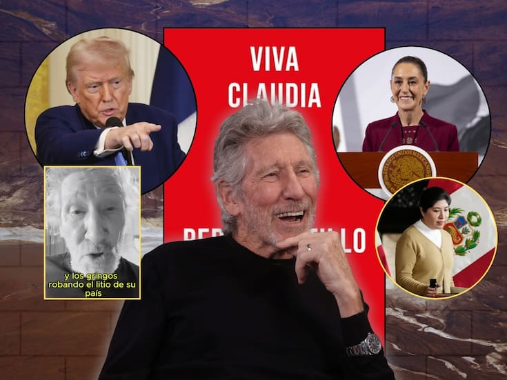 “Viva Claudia”: Roger Waters, cofundador de Pink Floyd, elogió a Sheinbaum por dar asilo a Betssy Chávez y criticó al gobierno de Perú por encarcelar a Pedro Castillo y por atender intereses de EEUU en el litio (VIDEO)