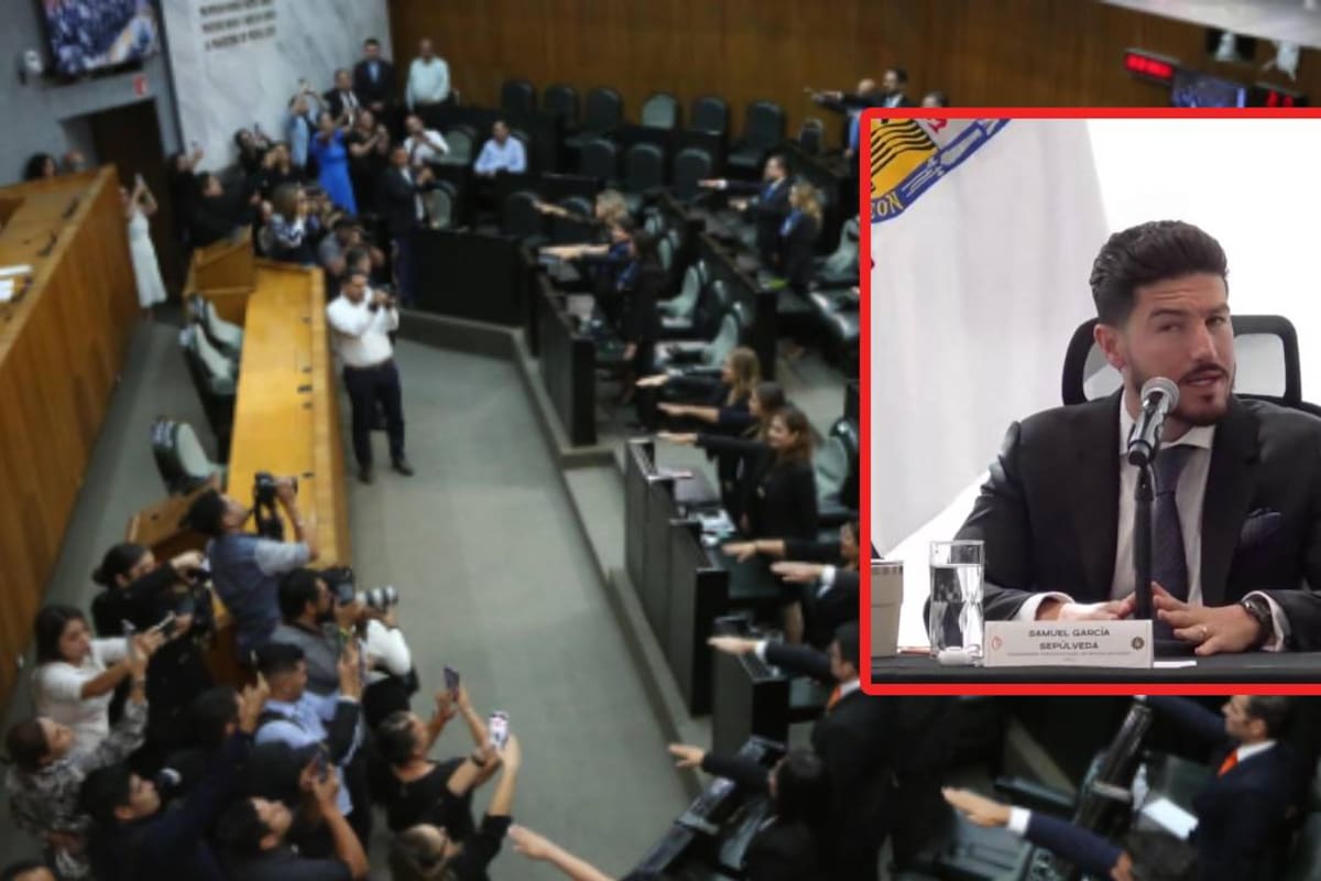 Congreso de Nuevo León recibe solicitud de juicio político contra Samuel García por presunta triangulación de recursos