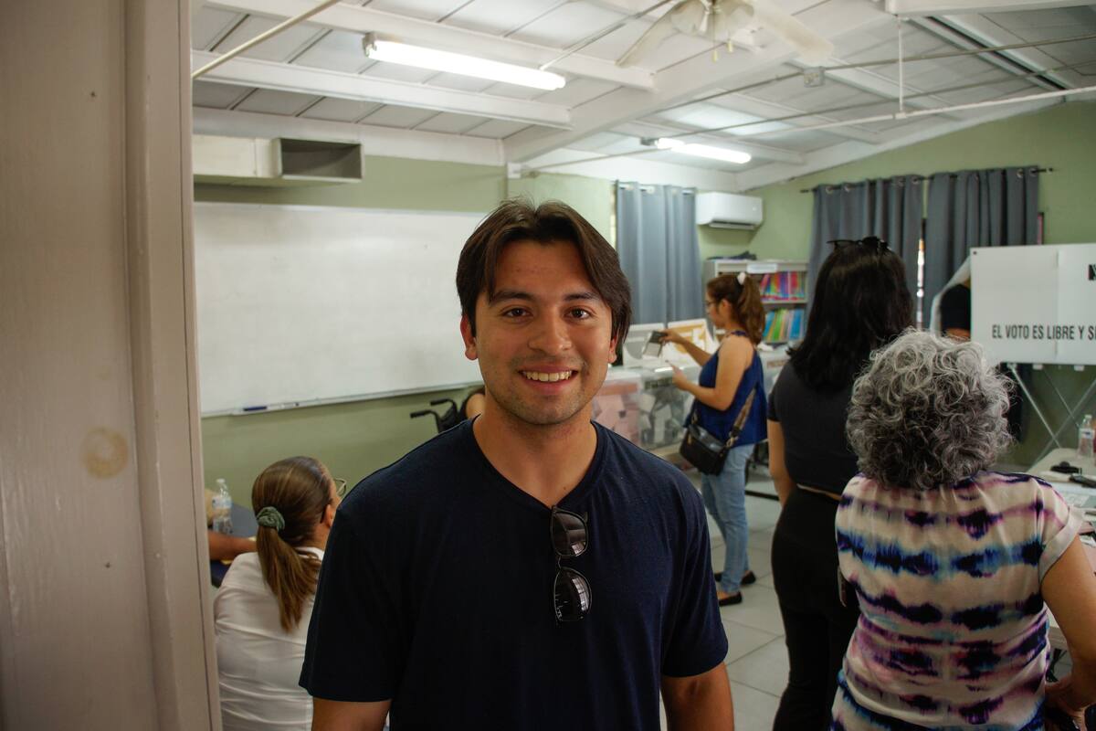 A sus 21 años y con un toque de suerte vivió la experiencia de ser funcionario de casilla