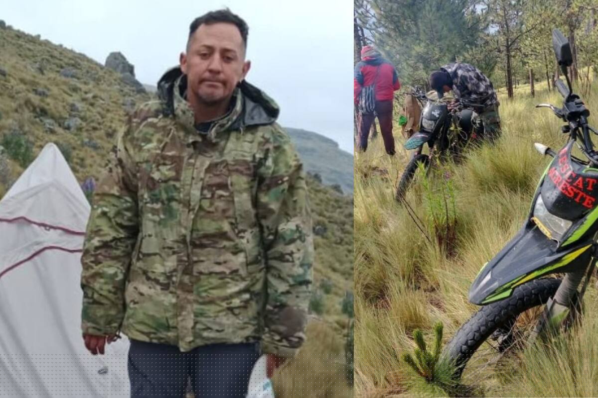 Publicación en Facebook permitió rescatar a montañista perdido en un volcán