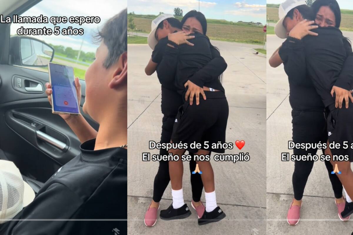 Joven protagoniza emotivo reencuentro con su tía tras cinco años de no verse (VIDEO)
