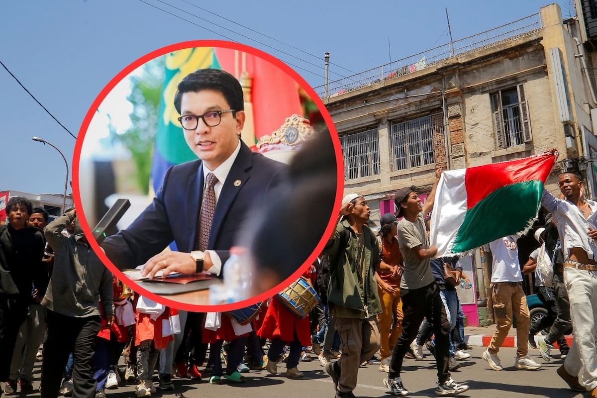 Crisis política en Madagascar: Presidente Rajoelina huye del país tras supuesta rebelión militar