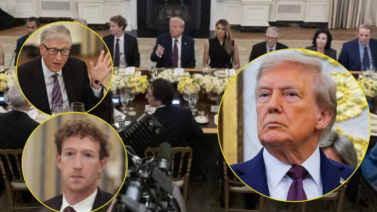 Todos, menos Elon Musk: Donald Trump se reúne con magnates de la tecnología “de alto coeficiente intelectual” como Bill Gates y hasta Sam Altman; les cuestiona sus inversiones en EEUU